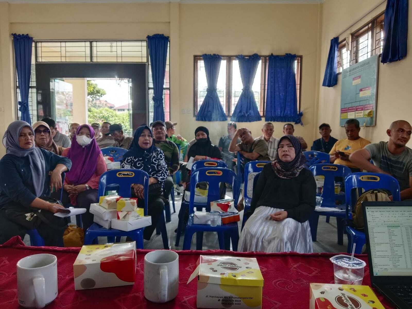 MUSYAWARAH KELURAHAN TENTANG PEMUTAKHIRAN KELAYAKAN KPM DAN PENGUSULAN BANTUAN SOSIAL PKH DAN BPNT 