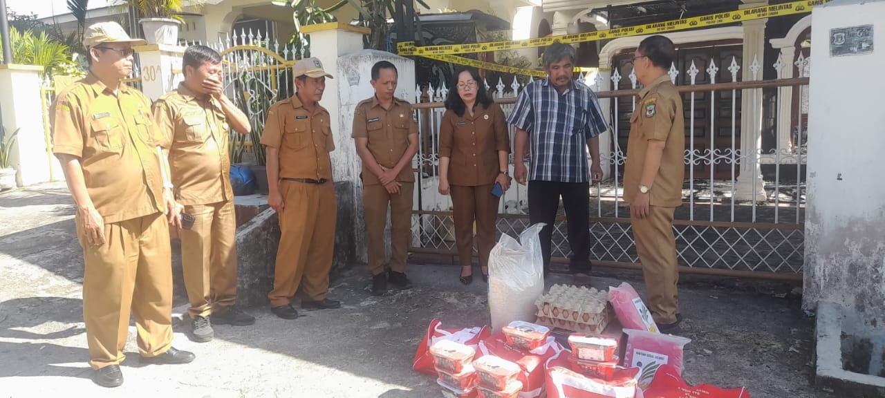 Penyerahan Bantuan Korban Kebakaran