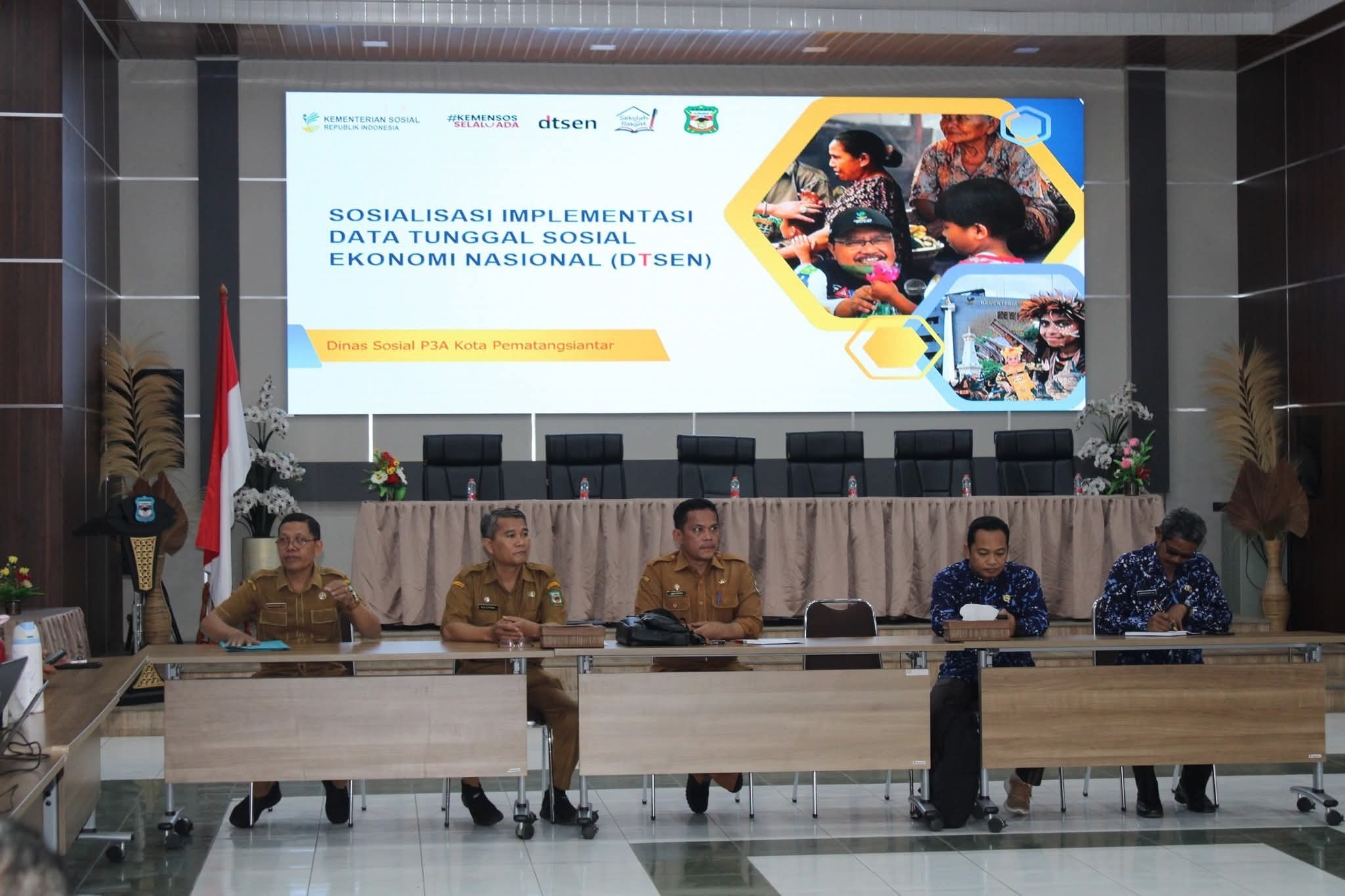 Sosialisasi Implementasi Data Tunggal Sosial Ekonomi Nasional (DTSEN)